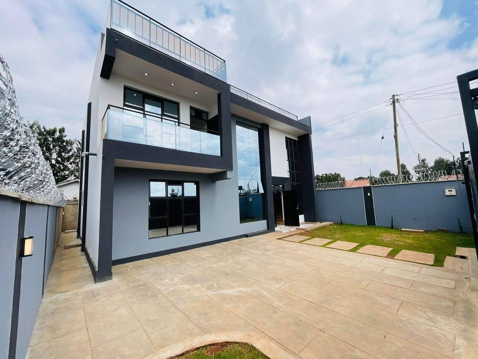 Modern 4 Bedroom Flat Roof Maisonette for Sale in Ruiru Mugutha