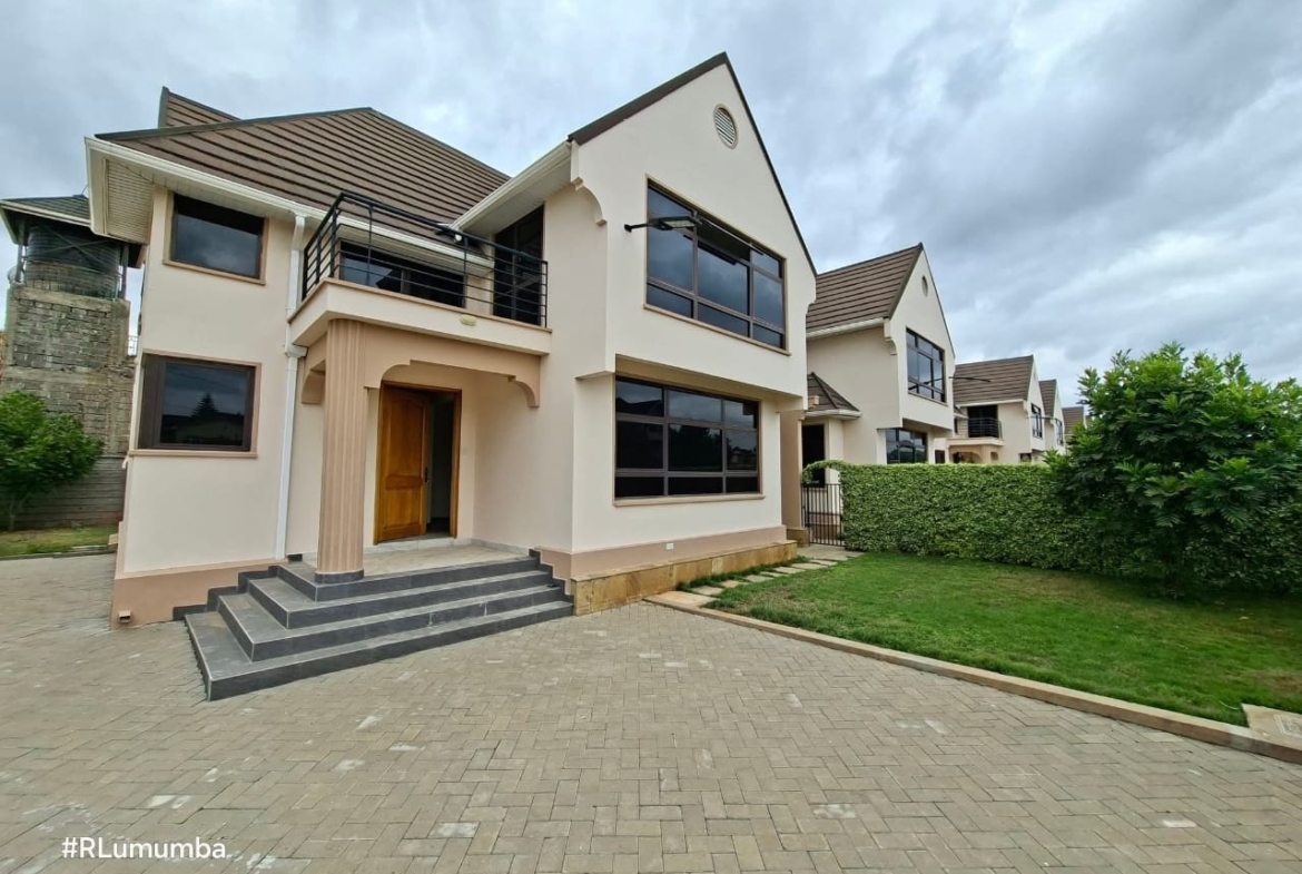 5-Bedroom All-Ensuite Maisonette with Basement and Attic Room for Sale in Syokimau – KSh 25,000,000