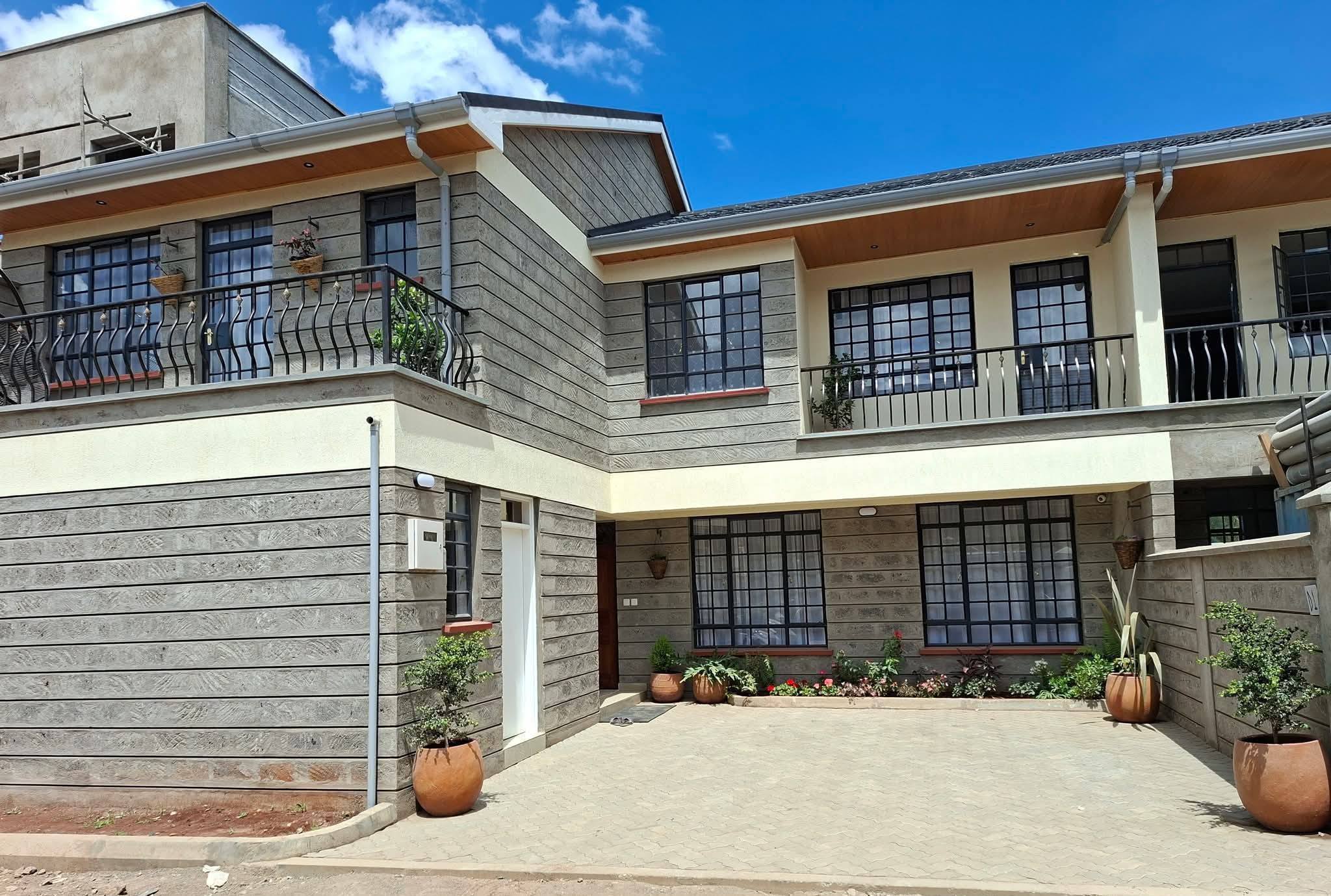 4 Bedroom All En-Suite Townhouses with DSQ for Sale in Syokimau